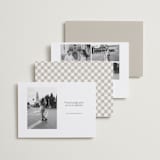 "the classic" - Save the Dates in Cloud by Wildfield Paper Co - Back of Card Options