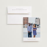 "atmospheric" - Save the Dates in Onyx by Jennifer Postorino - Save the Date with Envelope