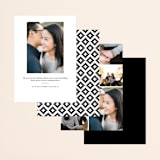 "Jotted" - Save the Dates in Golden by Ashley Hegarty - Back of Card Options
