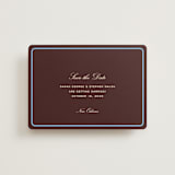 "Aperitif" - Save the Dates in Fig by Megan Davis - Front
