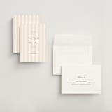 "awning stripe" - Save the Dates in Peach by Sara Hicks Malone - Assembled