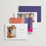 "minimalistic paint stroke" - Save the Dates in Porcelain by Sumak Studio - Back of Card Options