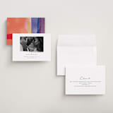 "minimalistic paint stroke" - Save the Dates in Porcelain by Sumak Studio - Assembled