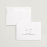 "minimalistic paint stroke" - Save the Dates in Porcelain by Sumak Studio - FREE Recipient Addressing