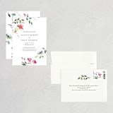 "Spring Wildflowers" - Save the Dates in Floral by Mere Paper - Assembled