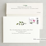"Spring Wildflowers" - Save the Dates in Floral by Mere Paper - FREE Recipient Addressing