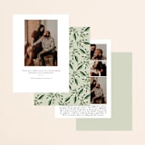 "Paradise" - Save the Dates in Forest by Oma N. Ramkhelawan - Back of Card Options