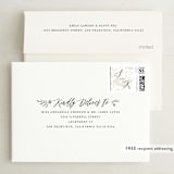 "Nothing Compares To You" - Save the Dates in Cream by Design Lotus - FREE Recipient Addressing
