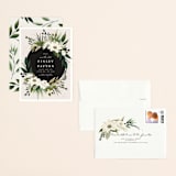 "Botanical Ring" - Save the Dates in Ivory by Susan Moyal - Assembled