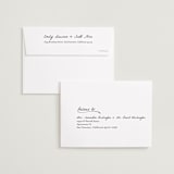 "Filmstrip" - Save the Dates in Onyx by Sarah Mraz - FREE Recipient Addressing