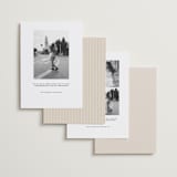 "espresso" - Save the Dates in Chantilly by Pippa Shaw - Back of Card Options