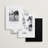 "the classic" - Save the Dates in Ivory by Benita Crandall - Back of Card Options