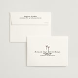 "Heart of Glass" - Save the Dates in Pretty in Pink by Helena Vitto - FREE Recipient Addressing