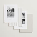 "boxed in" - Save the Dates in Quartz by Jenny Millington - Back of Card Options