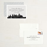 "Big City - Philadelphia" - Save the Dates in Light Taupe by Hooray Creative - Assembled