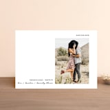 "Modern Mood" - Save the Dates in Snow by Susan Brown - Front