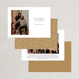 "Skyline - New York City" - Save the Dates in Gold Coast by Abby Munn - Back of Card Options