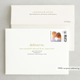 "float + celebrate" - Save the Dates in Celery by Float Paperie - FREE Recipient Addressing