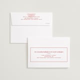 "News!" - Save the Dates in Strawberry by Claudia Orengo - FREE Recipient Addressing