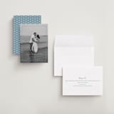 "Fleur Corner" - Save the Dates in French Blue by Carolyn MacLaren - Assembled