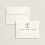 "Artisan Wedding" - Save the Dates in Sea by Chris Griffith - FREE Recipient Addressing