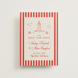 "Kitty Hawk" - Save the Dates in Lobster by Jackie Crawford - Front
