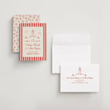 "Kitty Hawk" - Save the Dates in Lobster by Jackie Crawford - Assembled