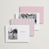 "Nola" - Save the Dates in Peony by Megan Davis - Back of Card Options