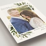 "Vines of Green" - Save the Dates in Fern by Susan Moyal - Detail