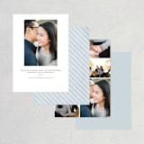 "Grande Botanique" - Save the Dates in Mist by Bonjour Paper - Back of Card Options