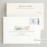 "Grande Botanique" - Save the Dates in Mist by Bonjour Paper - FREE Recipient Addressing