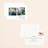 "Two Become One" - Save the Dates in Wedding Dress by Hooray Creative - Assembled