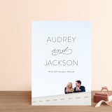 "Forever And" - Save the Dates in Black Tie by Kim Dietrich Elam - Front