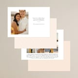 "Swoon" - Save the Dates in Vanilla by Lea Delaveris - Back of Card Options