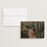 "Enchant" - Save the Dates in Quartz by Kristie Kern - Save the Date with Envelope