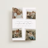 "Gallery Collection" - Save the Dates in Eggshell by Michelle Taylor - Front