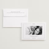 "Alcott" - Save the Dates in Mocha by Meagan Christensen - Save the Date with Envelope
