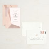 "Sand Shapes" - Save the Dates in Desert by Inkblot Design - Assembled