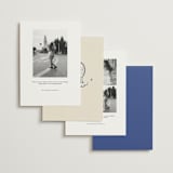 "Santa Catalina" - Save the Dates in Marseille Blue by Ani Somi - Back of Card Options