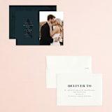 "Centro" - Save the Dates in Midnight by Up Up Creative - Assembled