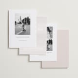 "headlined" - Save the Dates in Cloud by JoAnn Jinks - Back of Card Options