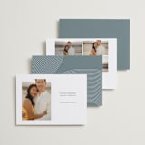 "Take Shape" - Save the Dates in Snow by Lauren Chism - Back of Card Options