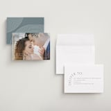 "Take Shape" - Save the Dates in Snow by Lauren Chism - Assembled