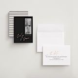 "Album Cover" - Save the Dates in Noir by Merian - Assembled