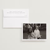 "Felicity" - Save the Dates in Ink by Olivia Raufman - Save the Date with Envelope