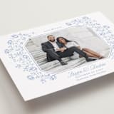 "Framed Florals" - Save the Dates in Sky by Robert and Stella - Detail
