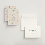 "Dining" - Save the Dates in Pastel by Elly - Assembled