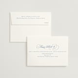 "Aristocratic" - Save the Dates in Wave by Creo Study - FREE Recipient Addressing