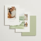 "The Vow" - Save the Dates in Meadow by Elly - Back of Card Options