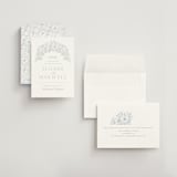 "Wild Roses" - Save the Dates in Powder Blue by Kristen Smith - Assembled